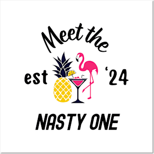 Meet the Nasty One, bachelorette party Posters and Art